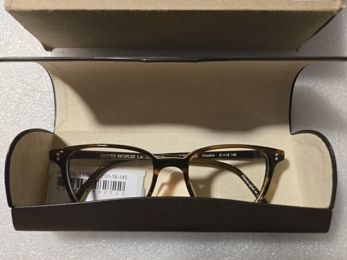 Oliver Peoples 0OV5279U Maslon 1724 Tuscany Tortoise Square Men's Eyeglasse - Picture 2 of 10
