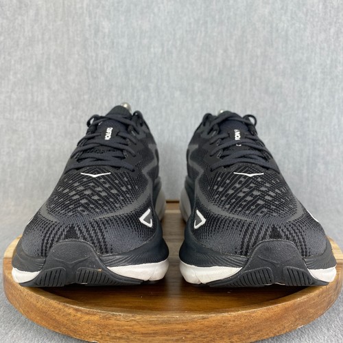 Hoka One One Clifton 9 Damenschuhe Größe 9,5 schwarz Turnschuhe Laufen sportlich - Bild 3 von 10