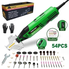 Corded Electric Chainsaw Sharpener Kit, 54 PCS Rotary Tool Set Grinder