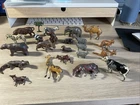 NICE COLLECTION OF VINTAGE LEAD ANIMALS. TIGER, BEAR, CAMEL & MORE! LOOK!