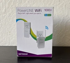 Open box  NETGEAR Powerline 1000 Mbps WiFi, 1 Gigabit Port (PLW1000-100NAS)