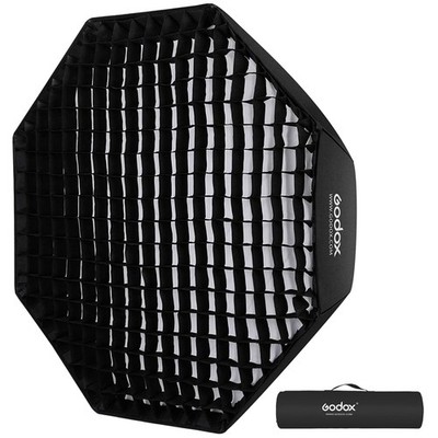 FW 47'' Octagon Softbox w/ Honeycomb Grid for Speedlight