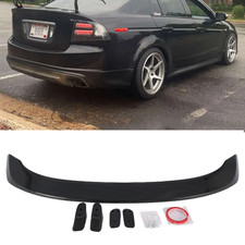 Carbon Fiber Rear Trunk Spoiler Lip Roof Tail Wing For Acura Tl 2004-2008