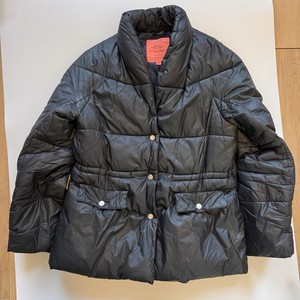 J.Crew Alps Signature Puffer Jacket Women’s XXS Black Quilted PrimaLoft Coat