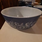 Vintage Pyrex #403 Colonial Mist Vintage Mixing Bowl Blue 2.5 QT