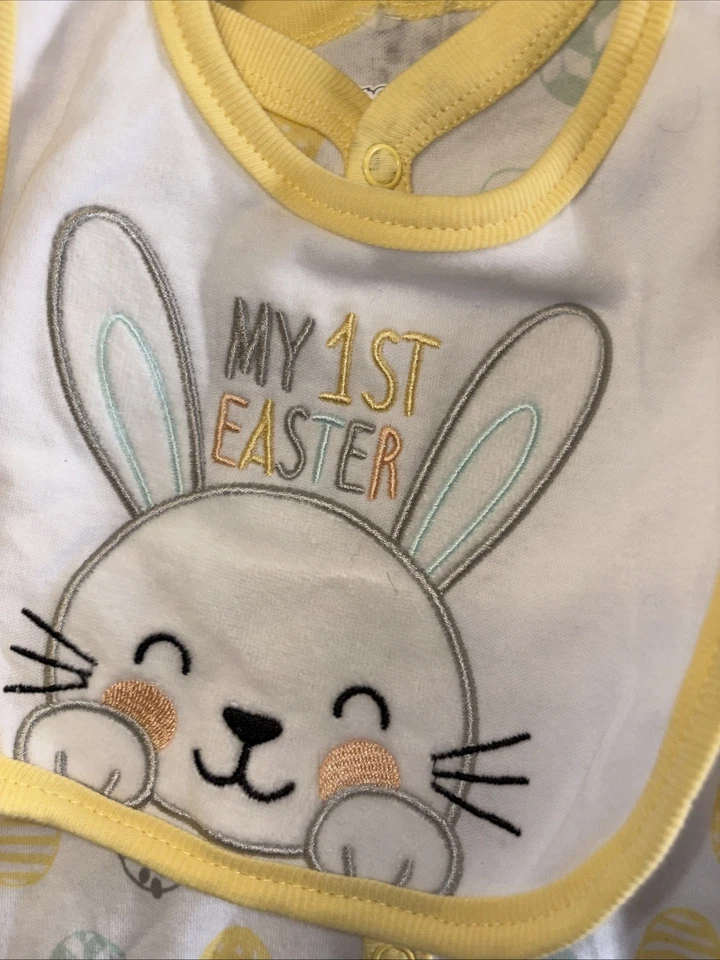Koalakids My First Easter With Bib Outfit Newborn - Image 3 of 4