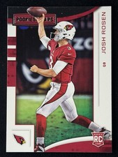 2018 Panini Rookies & Stars - Josh Rosen Arizona Cardinals Rookie Card #106. rookie card picture