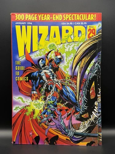 Wizard Magazine #29 (1994) Spawn Cover 300 Page Year End Issue