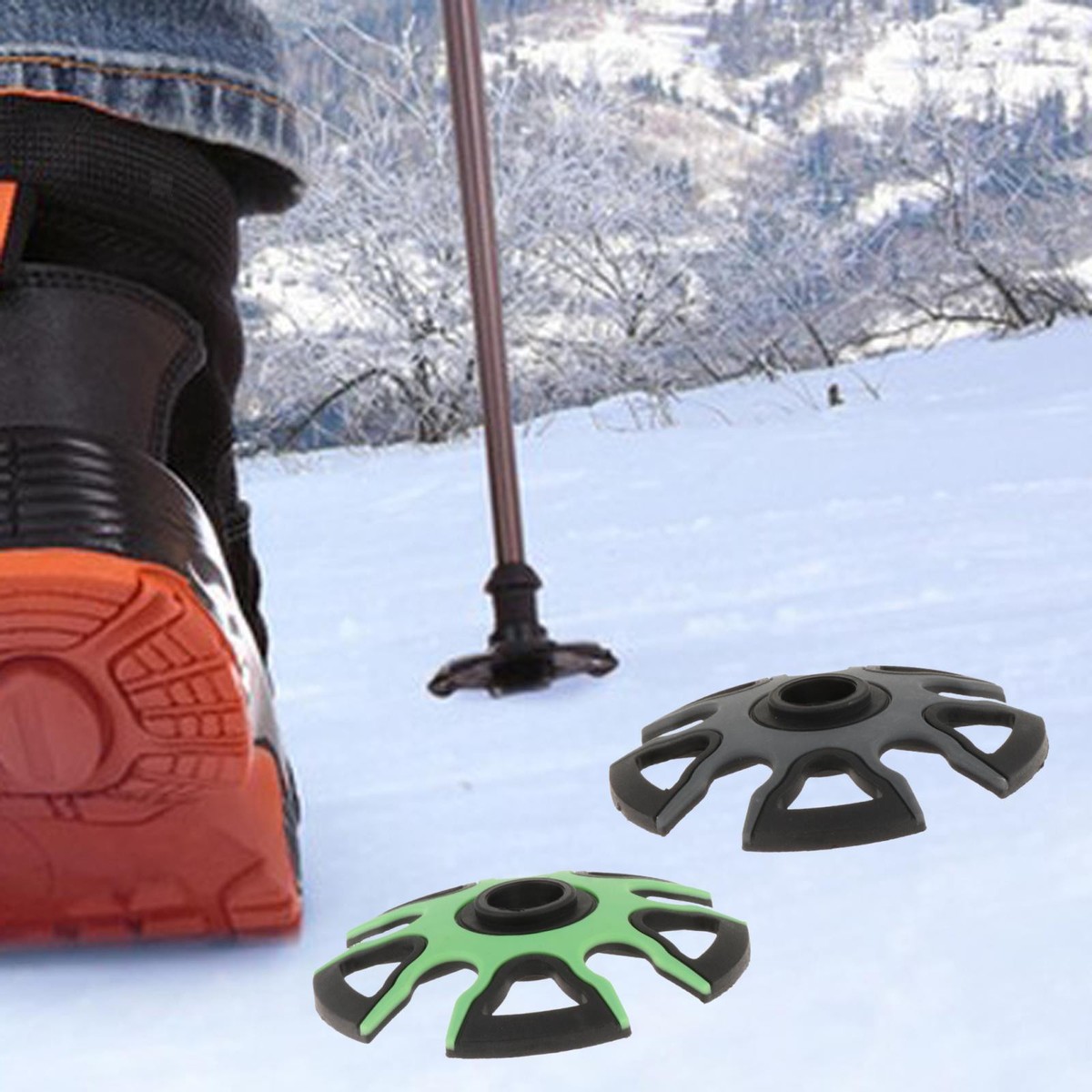 Trekking Pole Snow Basket Mud Basket Ski Pole Baskets for UK