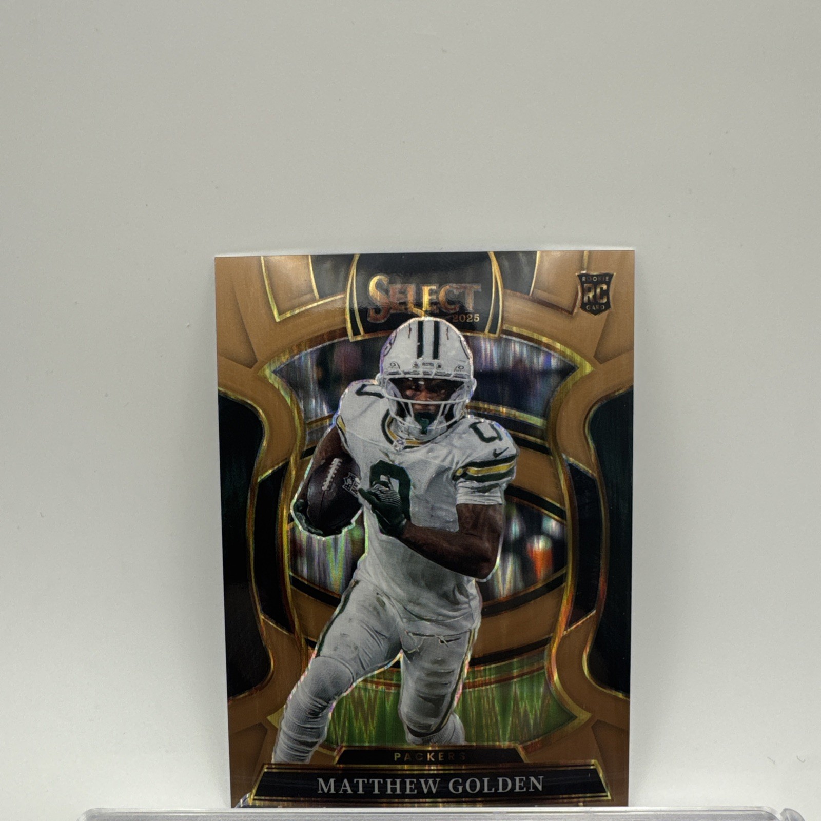 2025 Panini Select Concourse Level- Matthew Golden Packers Bronze /899 RC #66