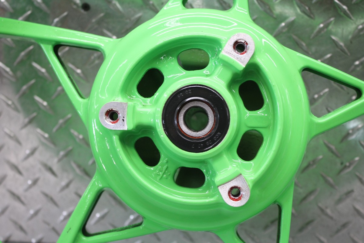 2024 KAWASAKI NINJA EX500 ABS GREEN REAR WHEEL RIM J17M/CXMT4.00