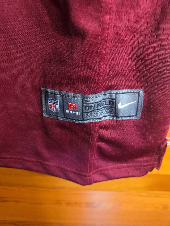 Camiseta deportiva Robert Griffin III RG3 Washington Redskins Nike On Field talla para mujer S Foto 3 de 4
