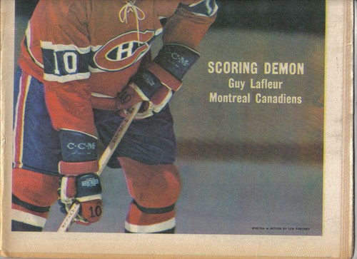 The Sporting News, 2/1/75, Hockey, magazine, Guy Lafleur, Montreal Canadiens - Picture 3 of 3
