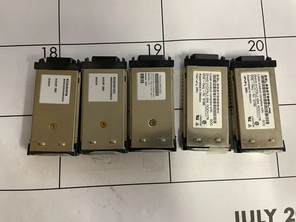 Cisco GBICS WS-G5484 1000BASE-SX 30-0759-01 - Image 2 of 4