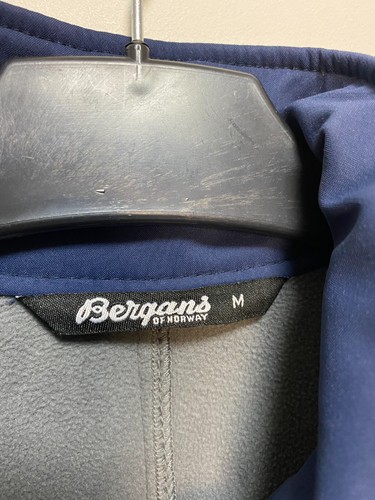 Bergans of Norway Women's Navy Blue Zip Hoodie Windbreaker Jacket Size M - Picture 4 of 5