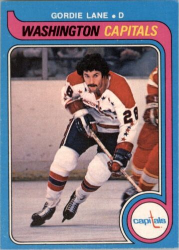 1979-80 O-PEE-CHEE NHL HOCKEY #325 GORDIE LANE WASHINGTON CAPITALS - Photo 1/2