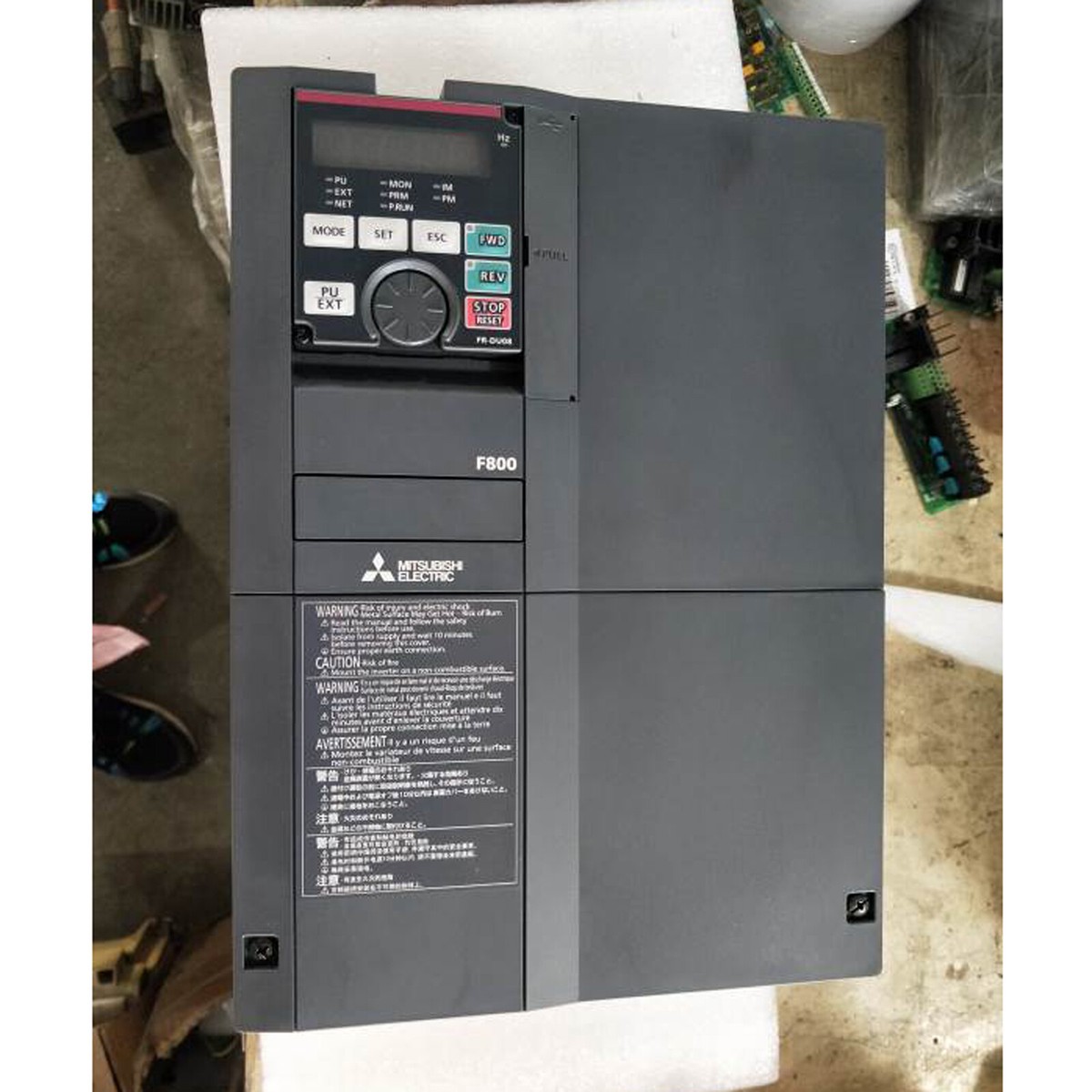 1PC Mitsubishi Used inverter FR-F840-00310-2-60 15K 380V 1PC Mitsubishi Used inverter FR-F840-00310-2-60 15K 380V