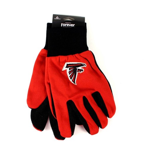 GUANTES DE FÚTBOL AMERICANO UTILITARIO DE LA NFL SIN AGARRE DESLIZANTE ADULTO ELIGE TU EQUIPO - Imagen 10 de 69