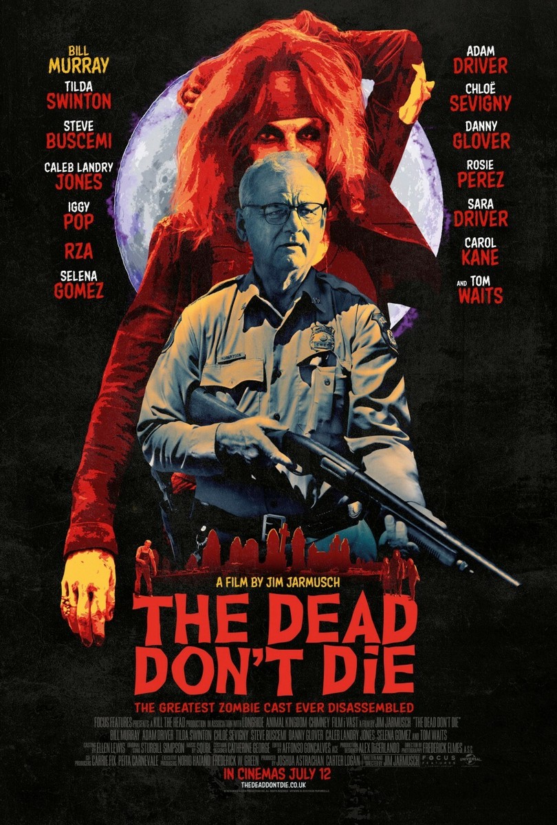 The Dead Don't Die movie poster : 11 x 17 inches : Bill