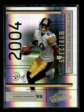 2004 Playoff Absolute Memorabilia #118 Plaxico Burress Spectrum #/100
