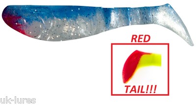 Relax Kopyto 1 " 3,5 CM Duro Trote Cavedano 6 Pezzo Esca Artificiale Shad Mini - Foto 3