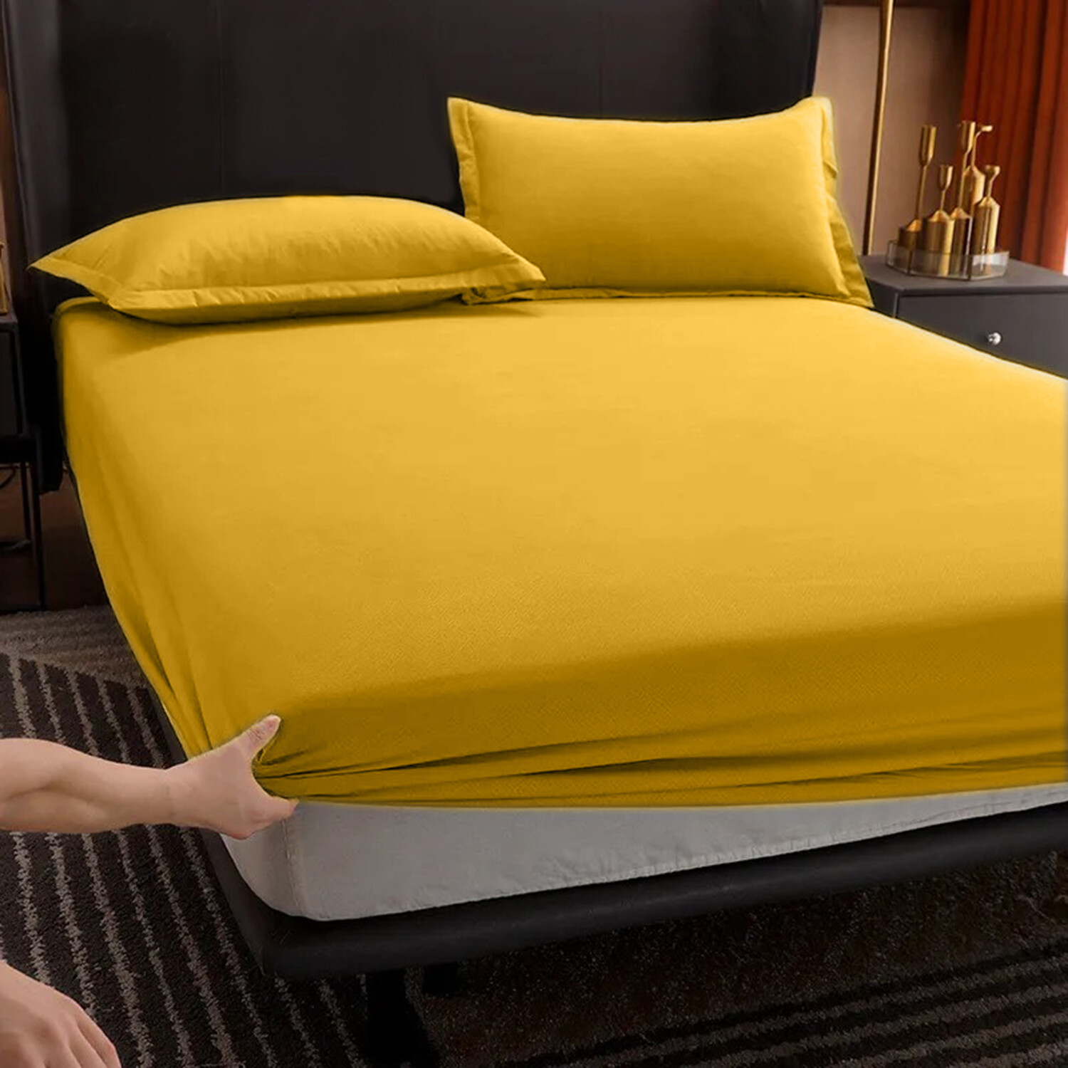 Full Fitted Double Bed Sheet Extra Deep 25 cm Single Super King Size