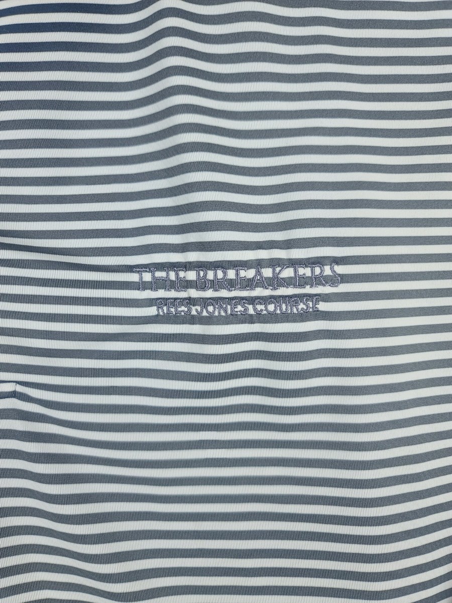 FootJoy The Breakers Rees Jones Golf Course Striped Polo Size XL View 3