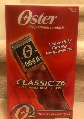 OSTER CLASSIC 76 PROFESSIONALS HEAVY DUTY CUTTING SALON PERFORMANCE HIGH QUALITY