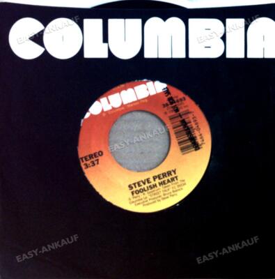 Steve Perry - Foolish Heart / It's Only Love 7'' (VG/VG) .