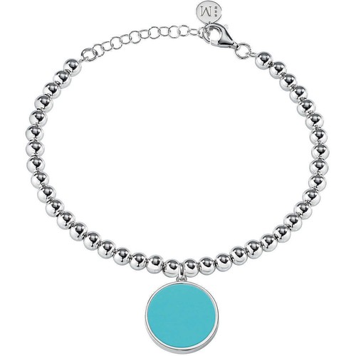 BRACCIALE BRACCIALI DONNA MORELLATO SALX14 ARGENTO TURCHESE ORIGINALE - 第 1/3 張圖片