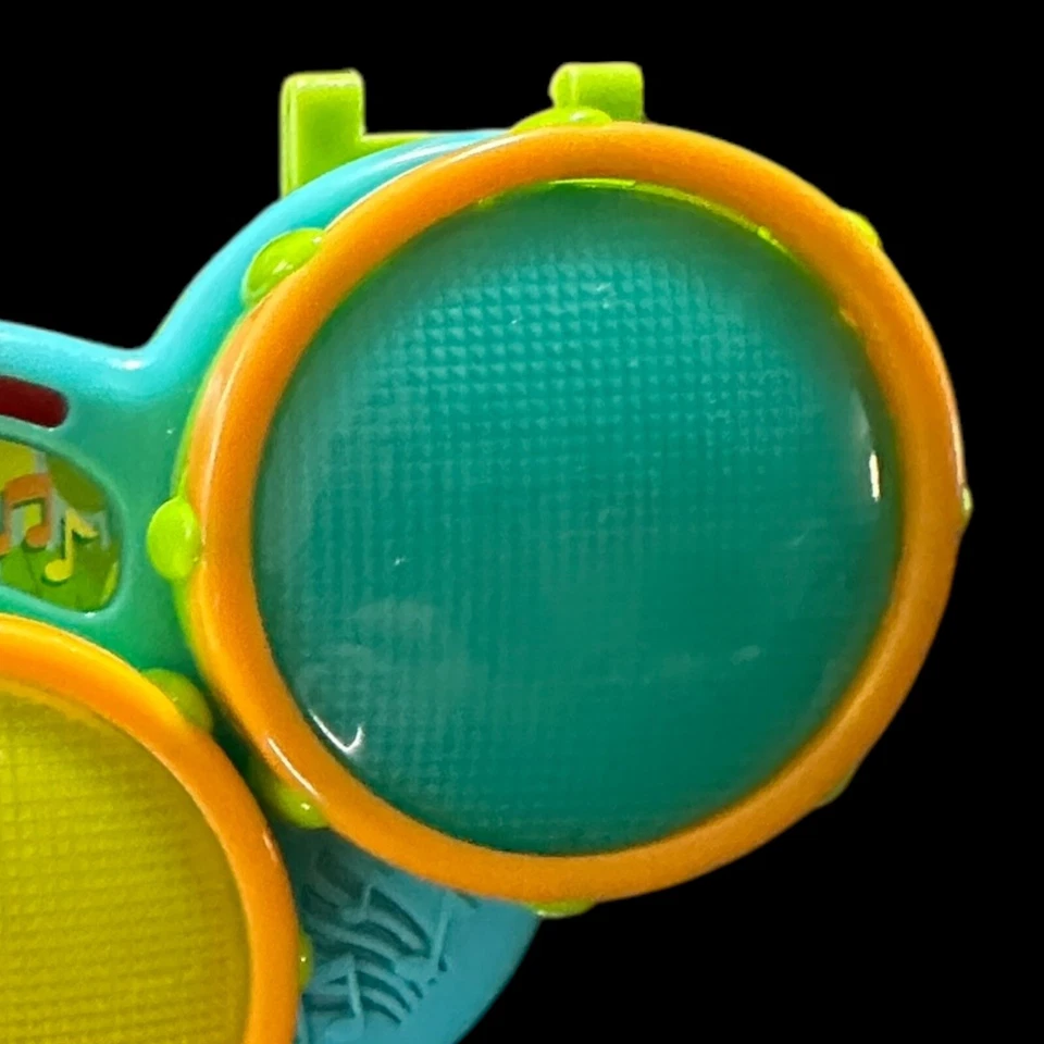 KIDS II Drums Toy with Lights & Sound - Red, Yellow, Blue-Tested Works - Image 4 of 4