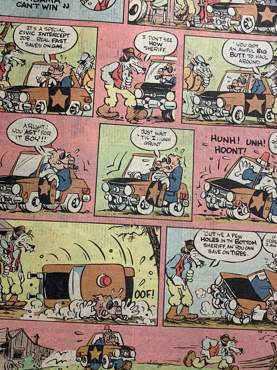 THE FUNNY PAPERS PREMIER #2 ISSUE MAR 1975 VINTAGE NEWSPAPER