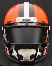 ***CUSTOM*** CLEVELAND BROWNS Full Size NFL Riddell SPEED Football Helmet