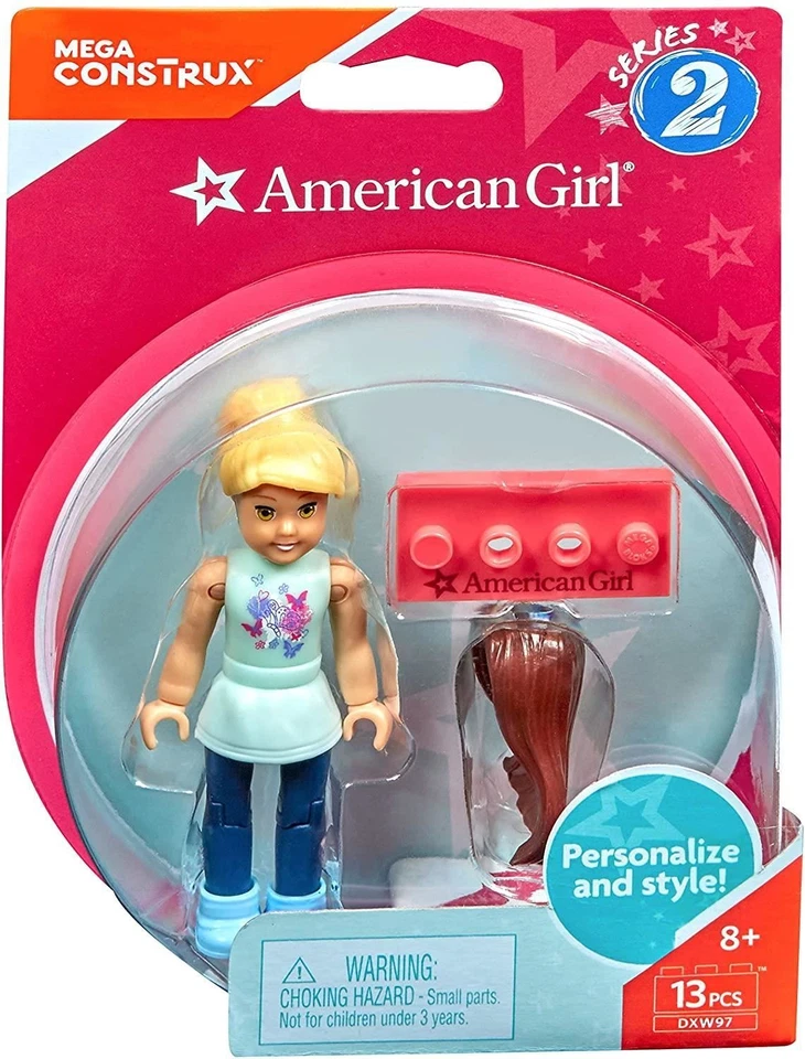 Minifigura Mega Construx American Girl Flower Power Serie 2 DXW97 Foto 2 de 3