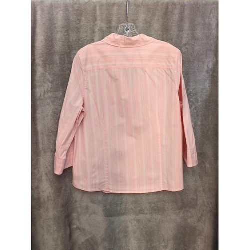Studio Works Button Up Top Womens XL - Picture 7 of 8