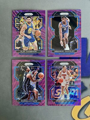 2021-22 Panini NBA PRIZM Purple Wave Parallel Your Choice