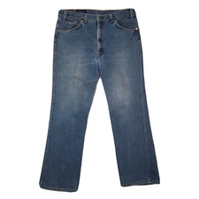 Vintage Men's Levis 517 Light Wash Blue Jeans 38x32 Made in USA