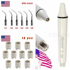 Dental Ultrasonic Scaler Handpiece / 5*Tips Wrench Key F/ EMS Cavitron FXA