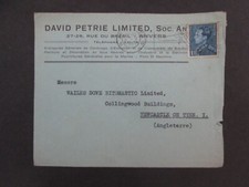 BRAZIL - Wailes Dove Bitumastic Ltd Newcastle on Tyne 1937 Postal Cover C49