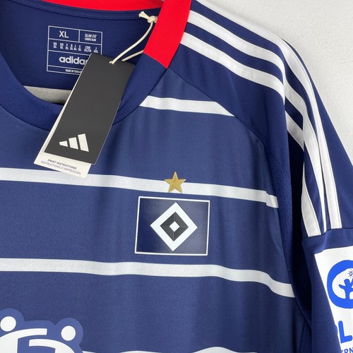 Hamburger SV 2024/2025 Away Adidas Football Shirt Soccer Jersey Men's Size XL - Picture 4 of 13