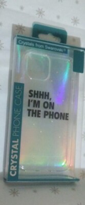 Iphone 11 Pro Swarovski Crystal Phone Case - Shhh, I'm On The