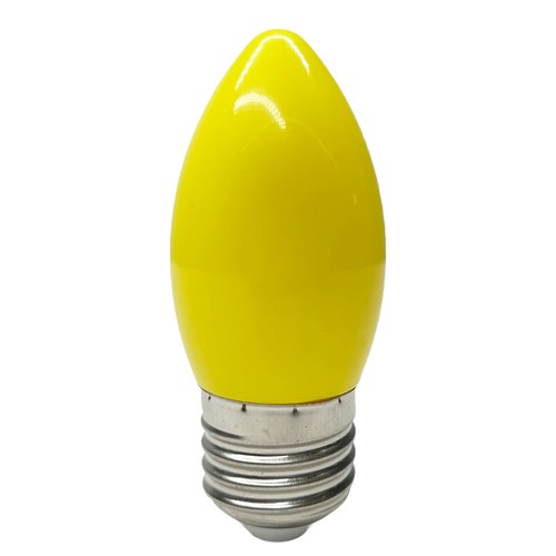 Coloured LED Candle Light Bulbs B22 E27 Screw 2W Red Blue Pink White Orange 220V - Picture 16 of 23