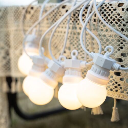 8m 13m Garland Mains Power Globe String Lights Festoon Party Yard Garden Wedding - Picture 13 of 84