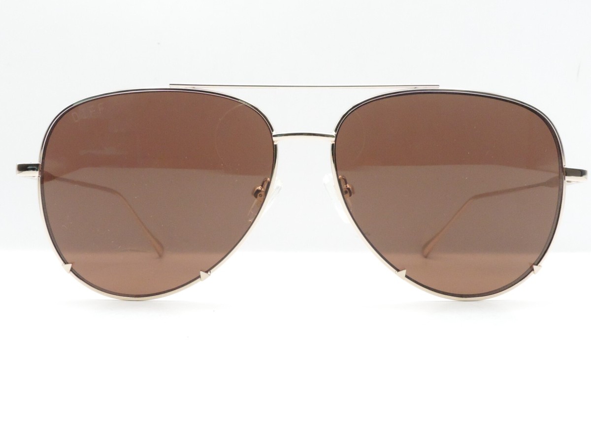 DIFF EYEWEAR SCARLETT DE01-0363-GDBNN AVIATOR SUNGLASSES  display picture 1