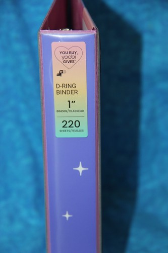 Yoobi 1 Zoll D-Ring Ordner ~ schönes Einhorn - Bild 5 von 5