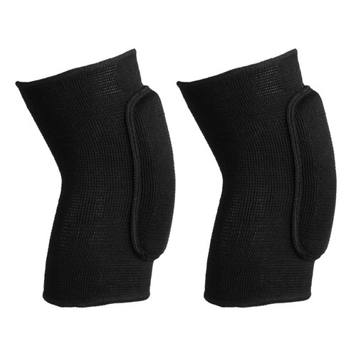 AU 1 Pair Knee Guard Elastic Knee Brace Fitness Sport Knitted Sponge Gym Arm Sle - Picture 4 of 10
