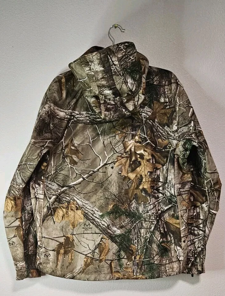 Scentlok Jacket Insulated Hunting Camo Realtree Xtra Carbon Alloy Head Hunter L  - Image 3 of 4