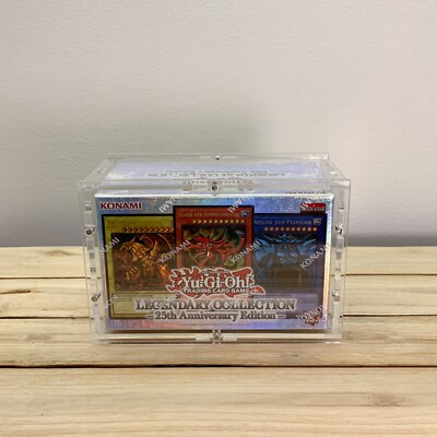  NEU ACRYL CASE für YuGiOh! Legendary Collection 25th Anniversary Edition