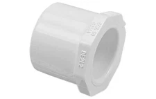 PVC Flat Hex Reducing Bushing 1 1/2" Male X 1" Socket Glue FAST SHIP! A47