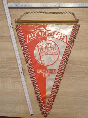 Offenbacher Kickers 1901 EV. Fussballwimpel alt selten 